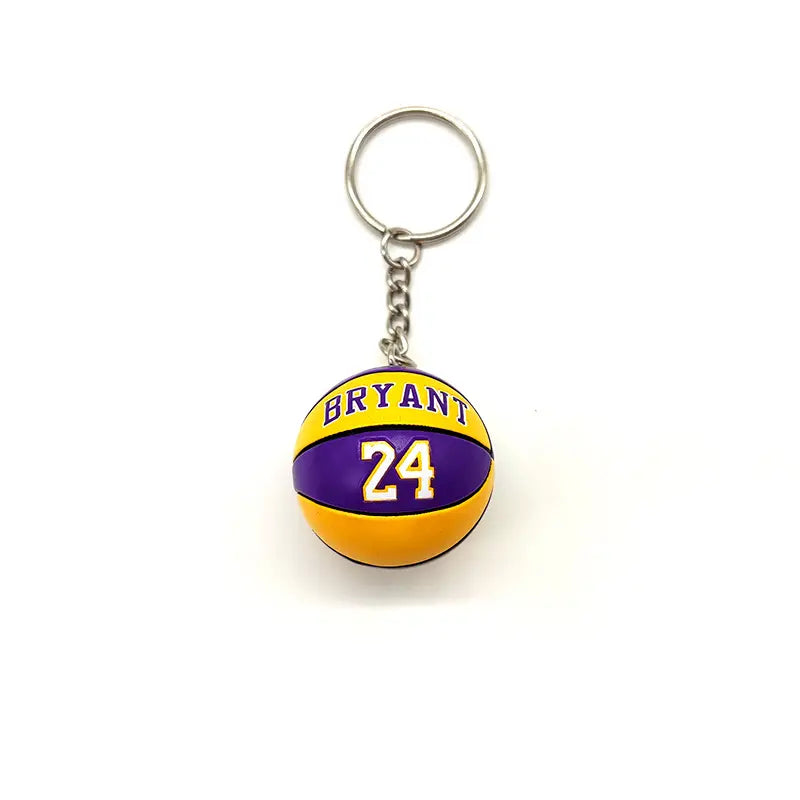 3D Basketball NBA Keychain Keyring Overly Ambitious Sisters