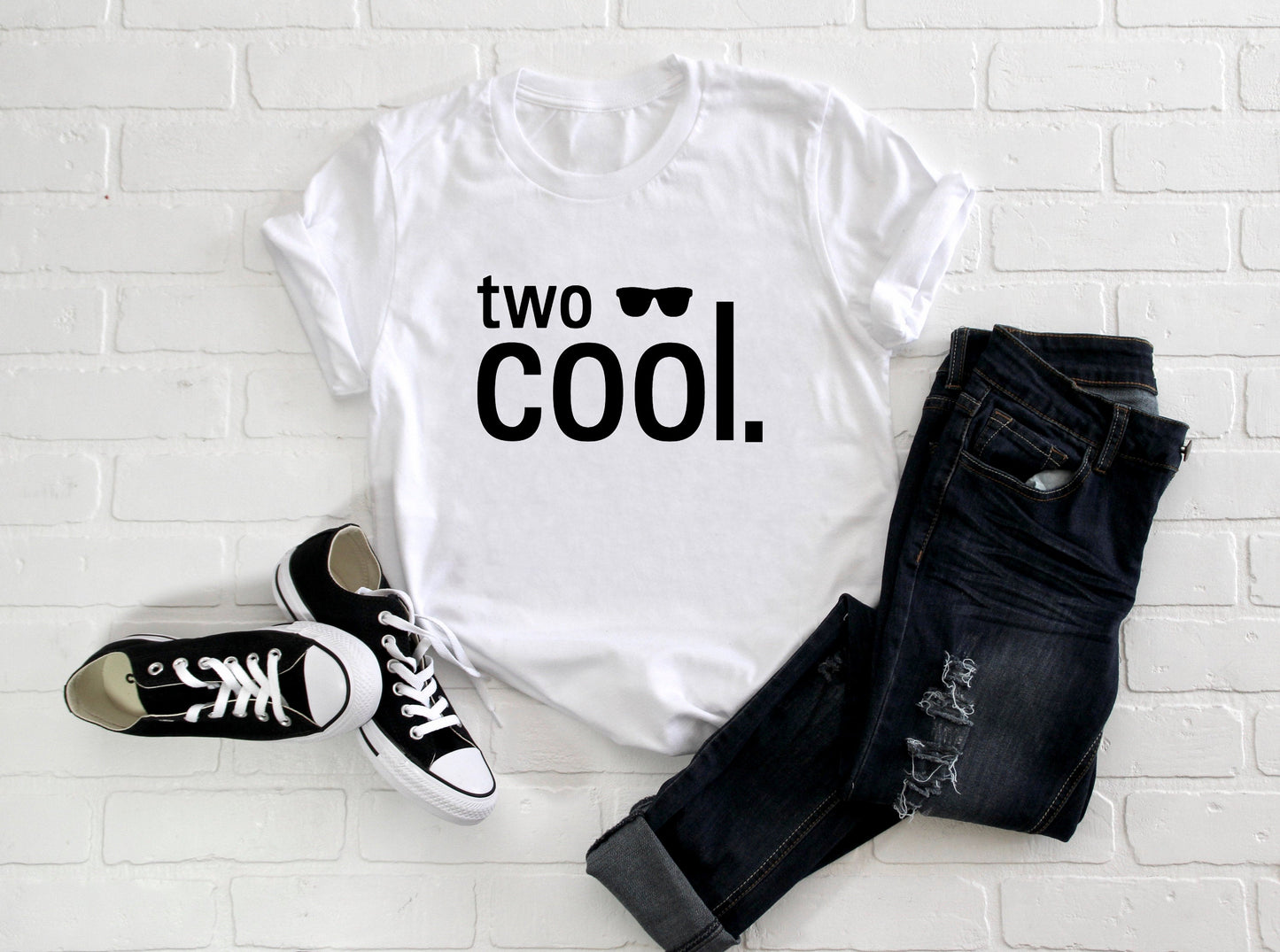 Kid's "Two Cool" 2nd Birthday T-Shirt