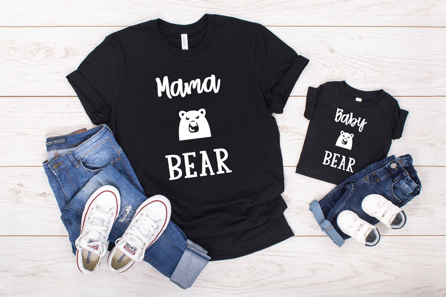 Family "Mama Bear/ Daddy Bear/ Baby Bear" T-Shirt/ Romper