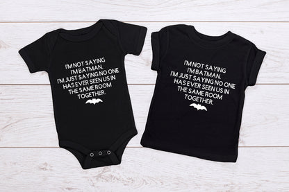 Batman Adult/ Kid's/ Baby T-Shirt/ Romper