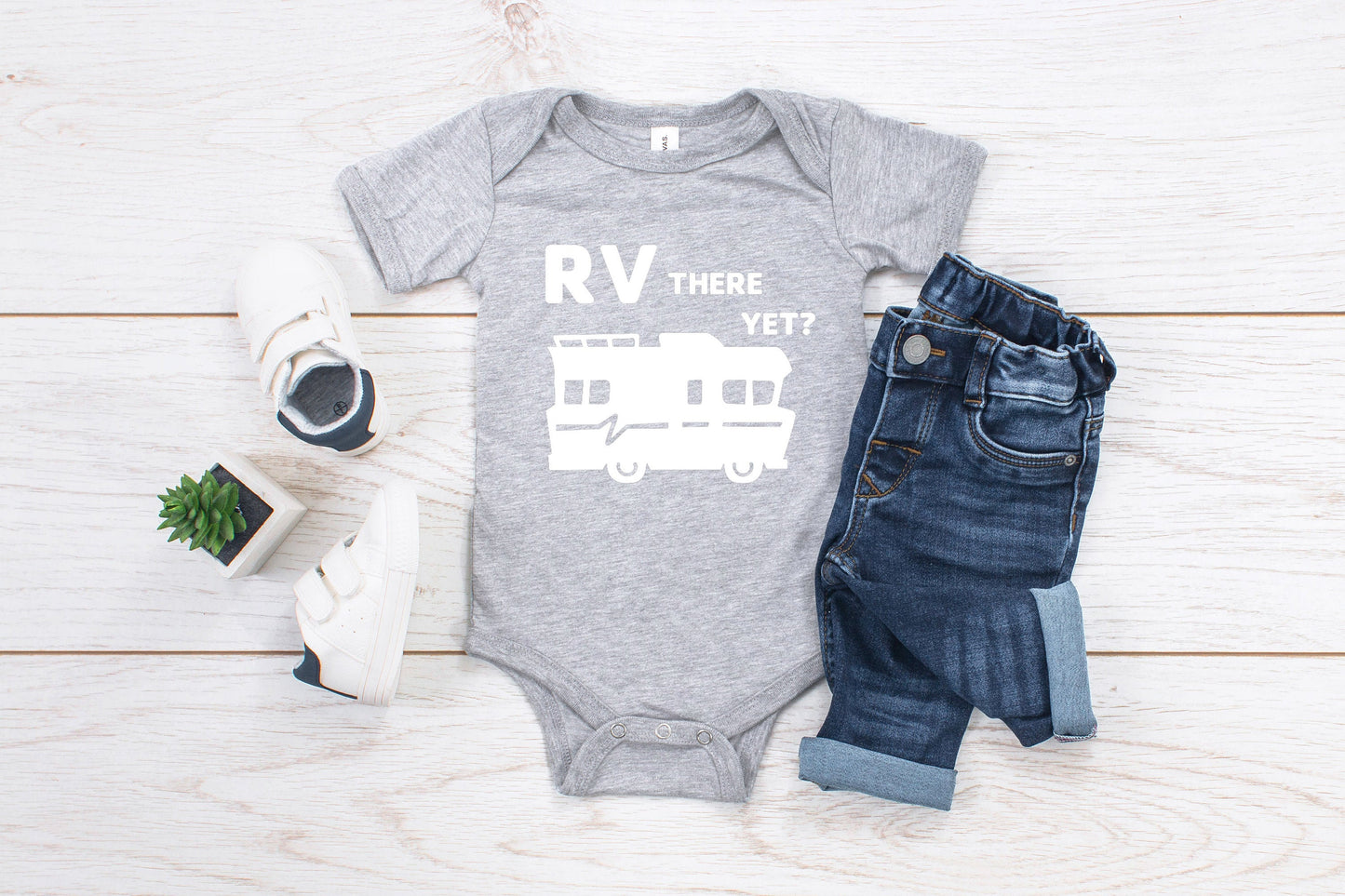 RV There Yet? Caravan Adult/ Toddler/ Baby T-Shirt/ Romper