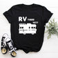 RV There Yet? Caravan Adult/ Toddler/ Baby T-Shirt/ Romper