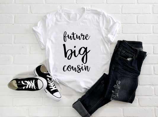Kid's/ Baby "Future Big Cousin" T-Shirt/ Romper