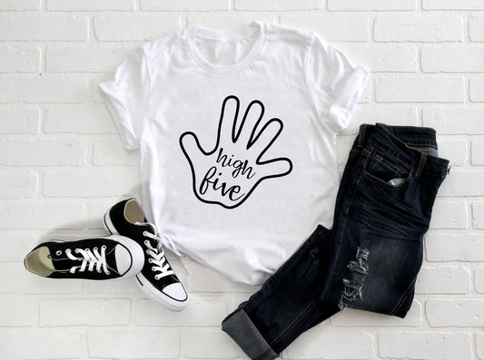 Kid's "High 5" 5th Birthday T-Shirt